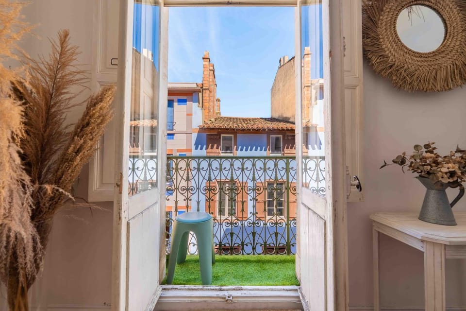 Le Petit Balcon de Verdun - charme français, central, balcon, tout équipé Apartment in Carcassonne