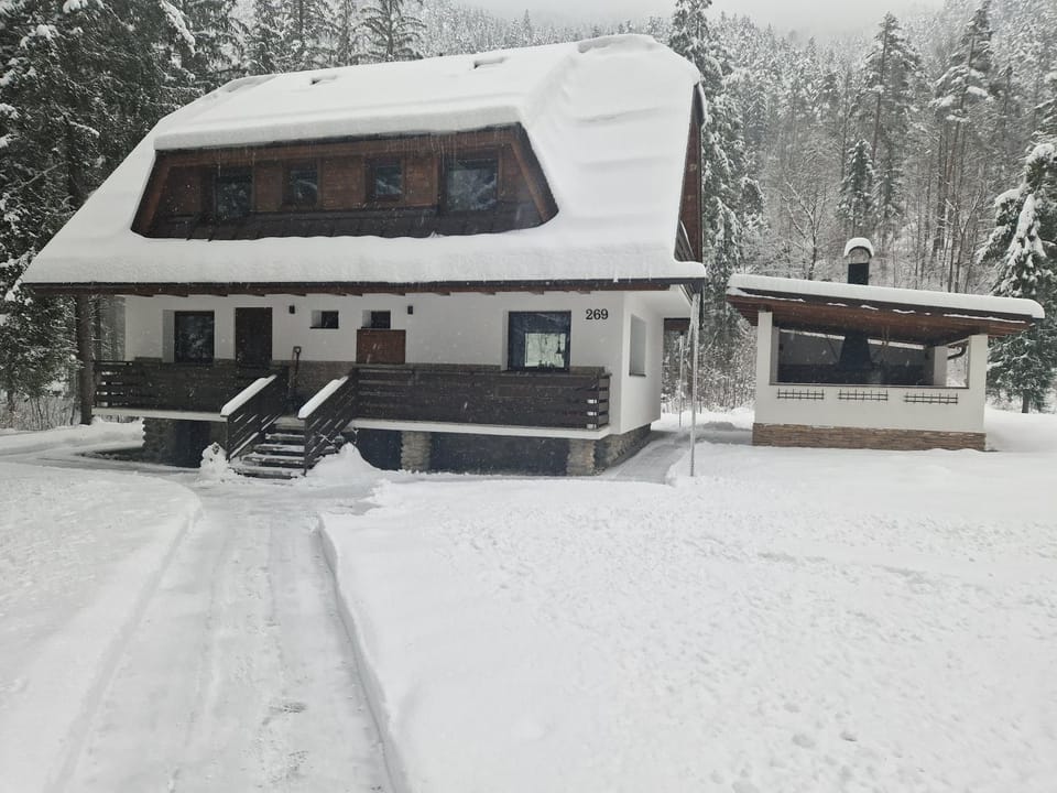 Property building, Natural landscape, Winter