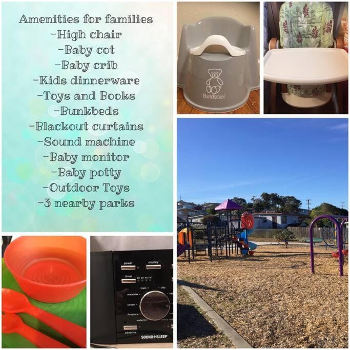 Family Friendly Home House in Seaside
