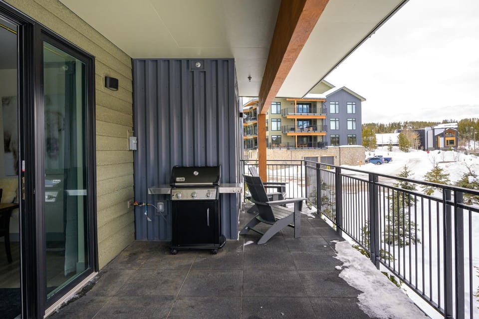 Patio, BBQ facilities