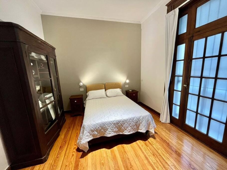 Bed, Photo of the whole room, Bedroom, wardrobe