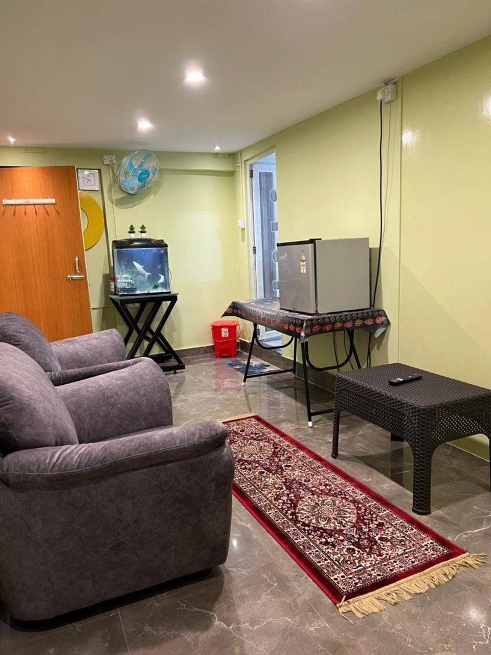 Living room, Dining area