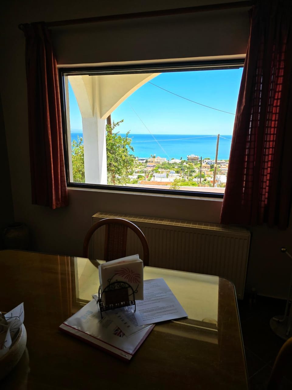 Dining area, Sea view