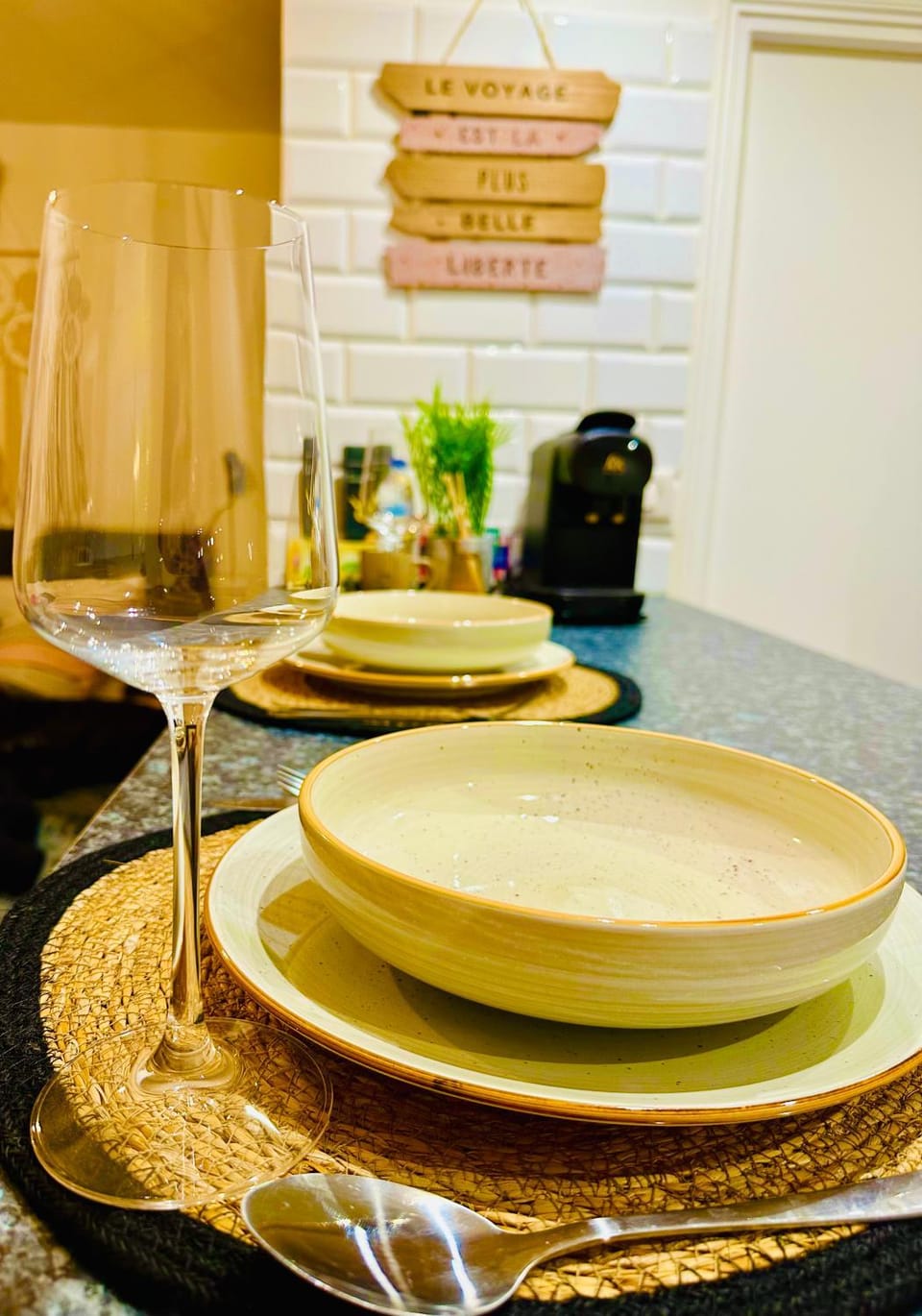 Dining area