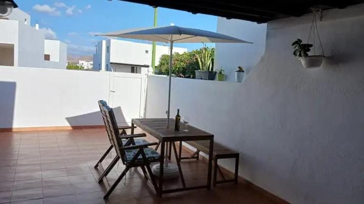 Property building, Patio