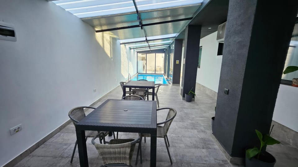 Patio, Balcony/Terrace, Pool view, Swimming pool, Swimming pool, sunbed