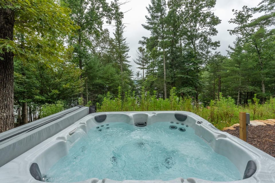 The Waterman Lakefront Luxury with Hot Tub & Private Dock! House in Tennessee