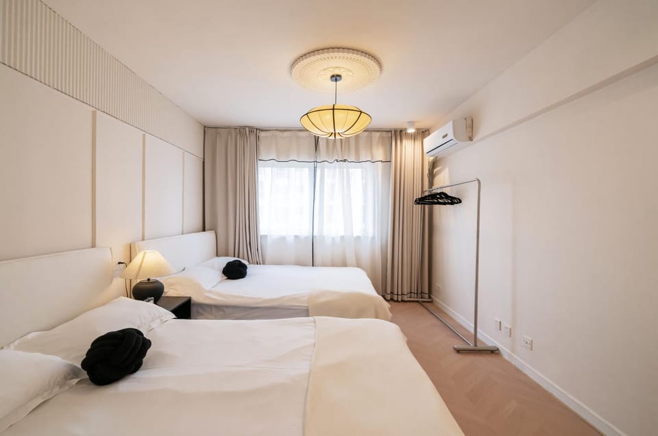Bed, Photo of the whole room, Bedroom, towels, wardrobe
