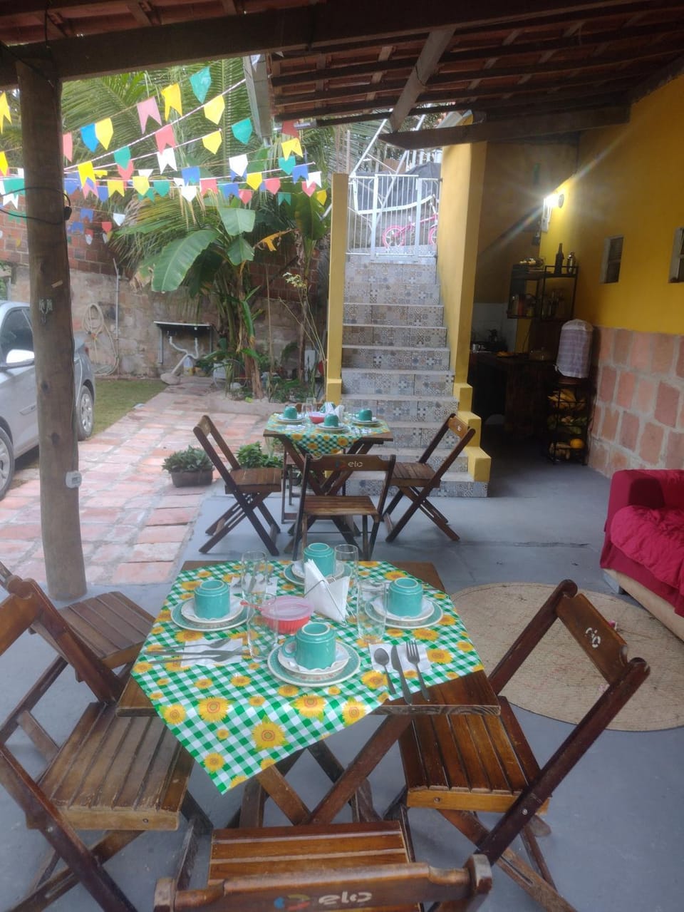 Dining area, Garden view