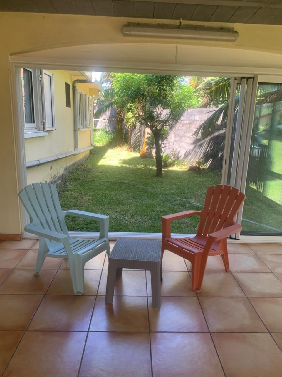 Seating area, Garden view