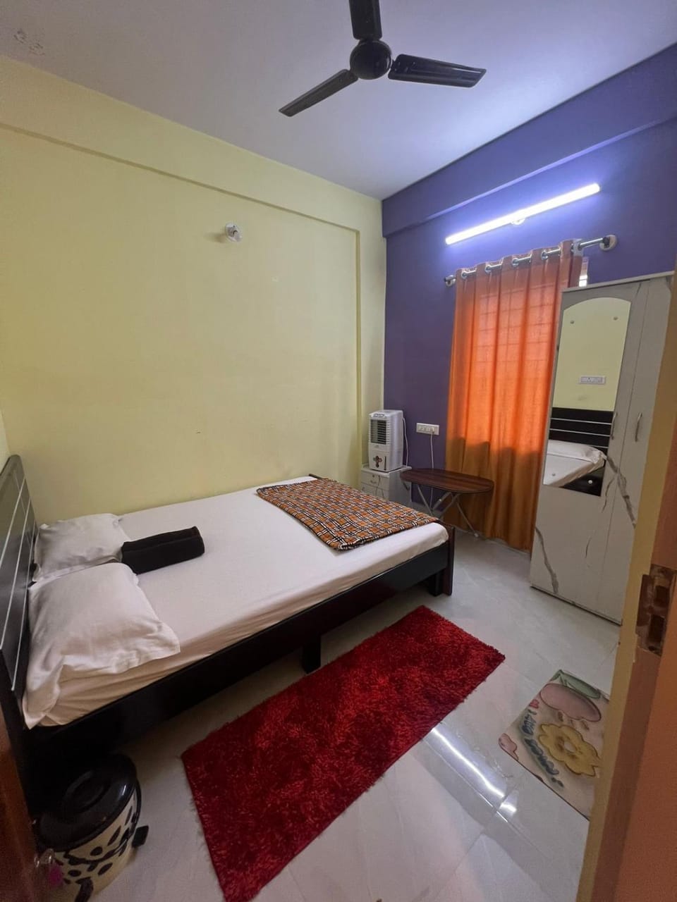 Bed, Bedroom, wardrobe