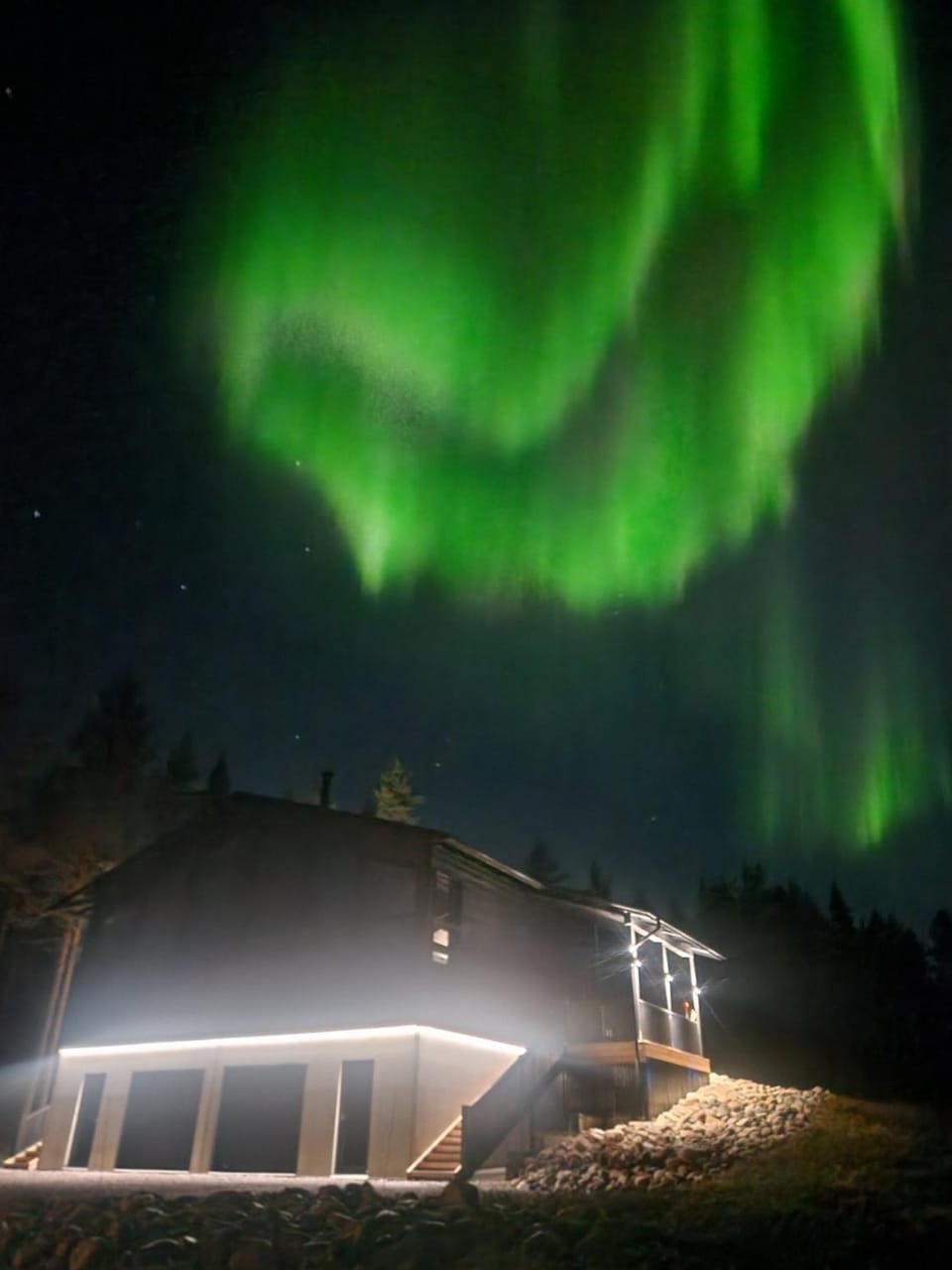 Levin Huvilompolo Chalet in Lapland