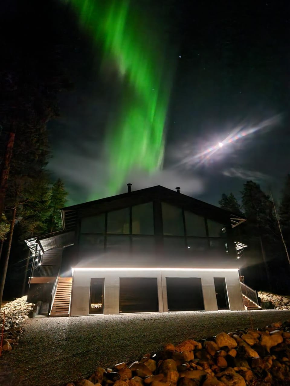 Levin Huvilompolo Chalet in Lapland