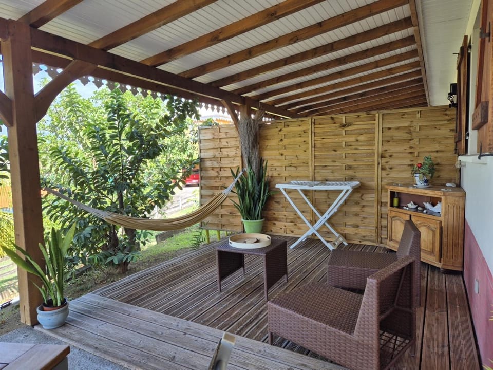 Patio, Day, Balcony/Terrace, Living room, Dining area, Garden view