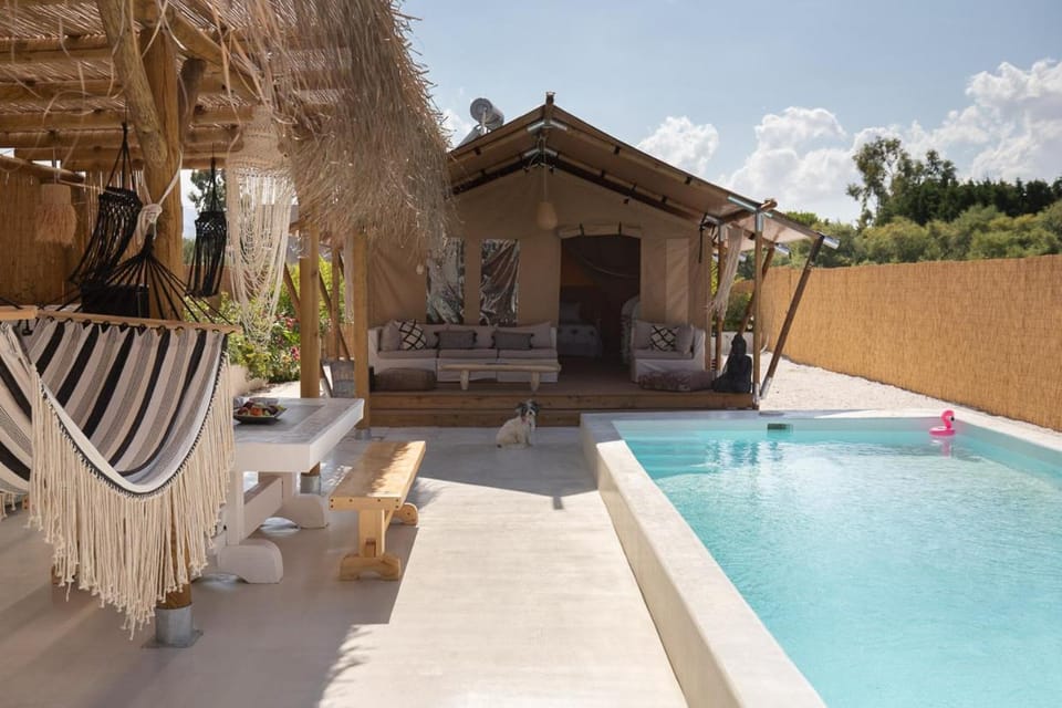NOMAD GLAMPING Luxury tent in Decentralized Administration of Attica