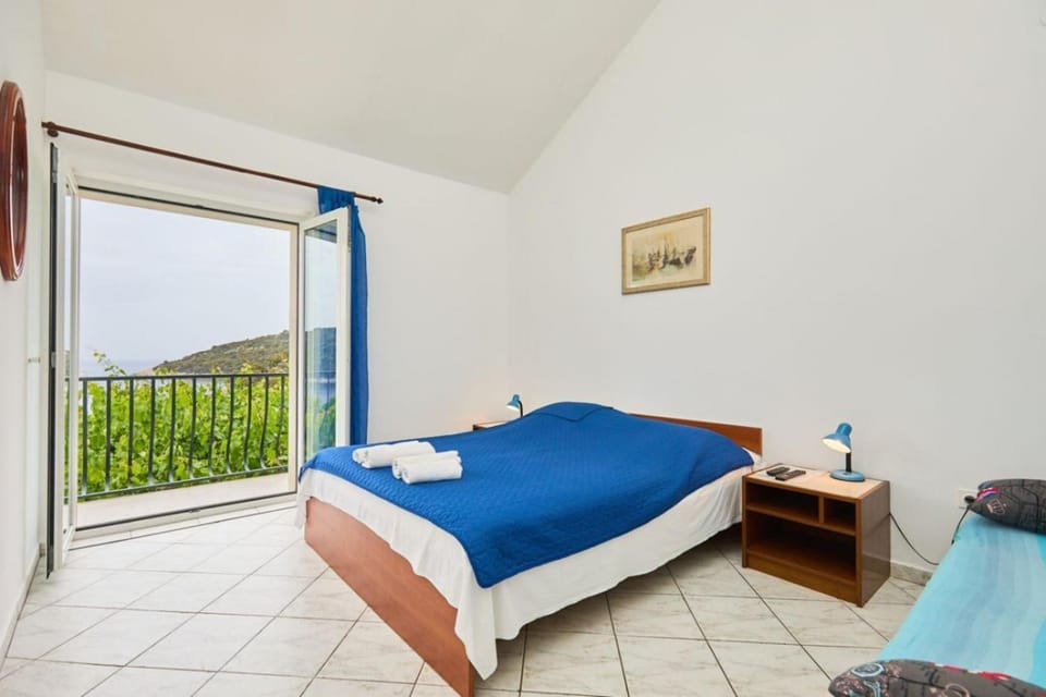 Holiday apartment in Saplunara with sea view, balcony, air conditioning, WiFi 5197-2 Apartment in Korita, Mljet