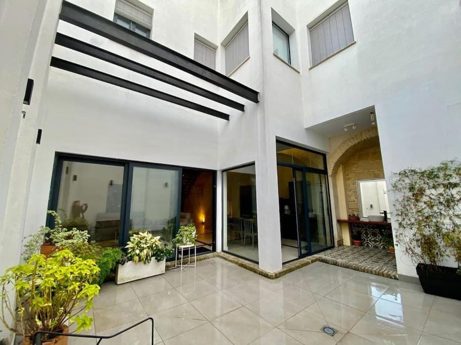 Property building, Patio, Facade/entrance, Day, View (from property/room), Balcony/Terrace