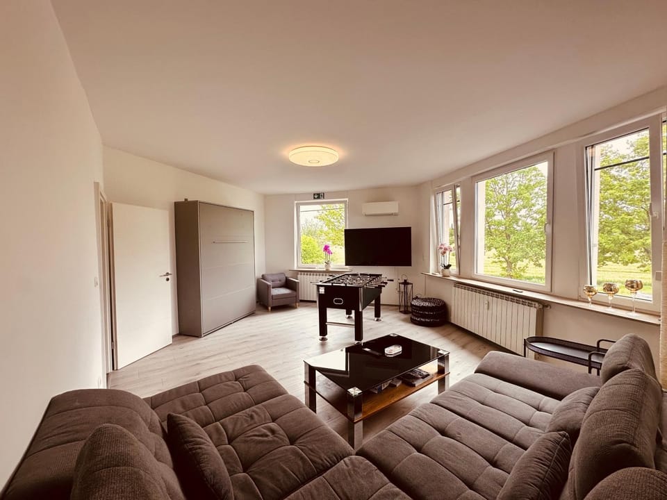 Living room, Bedroom