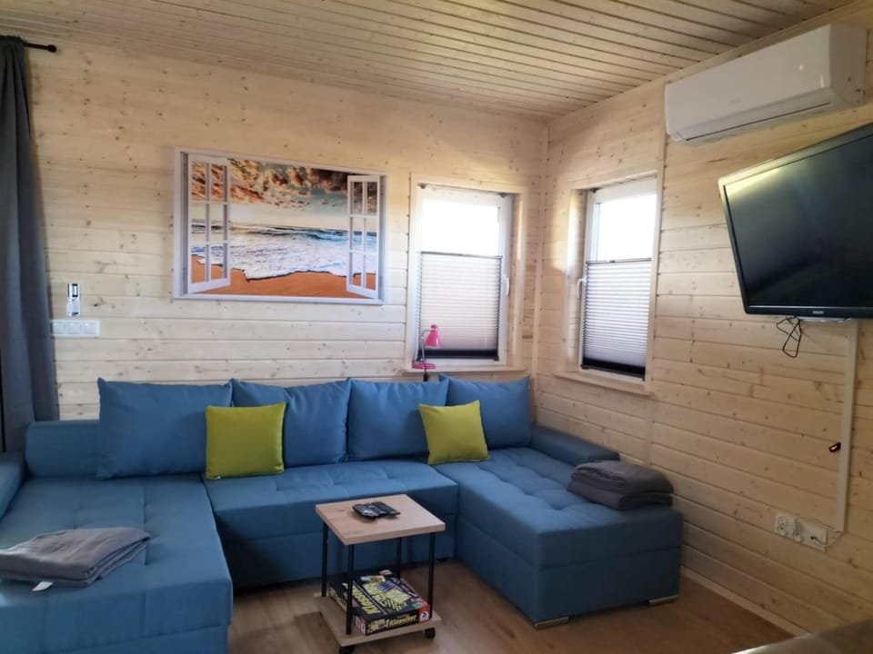 Ferienhaus Baltica 55qm bis 6 Gäste mit Sauna, Whirlpool, gemütlicher Terrasse, eingezäuntem Garten & bis zu 6 Hunde kostenlos House in West Pomeranian Voivodeship, Poland