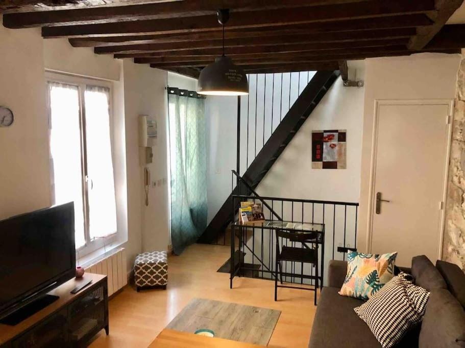 Duplex Cosy MyFontainebleau Hyper Centre Apartment in Fontainebleau