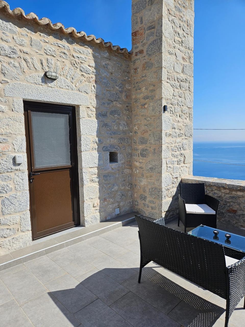 View (from property/room), Balcony/Terrace, Sea view