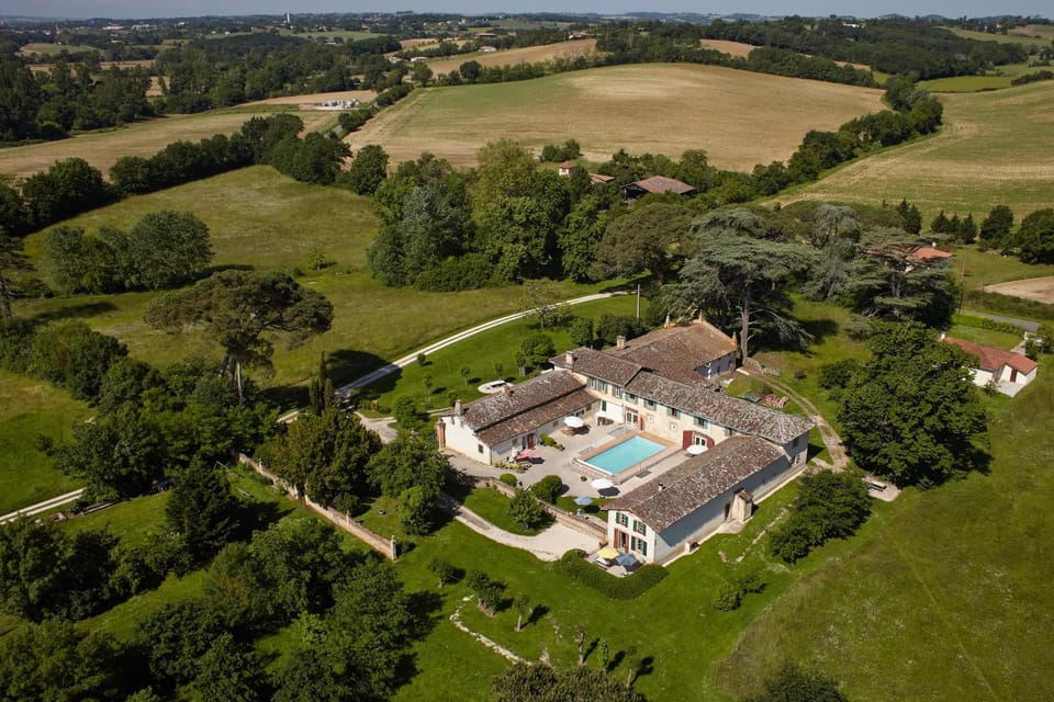 Bird's eye view, Inner courtyard view