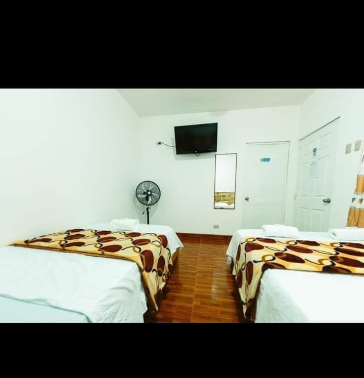Bed, TV and multimedia, Bedroom, fireplace