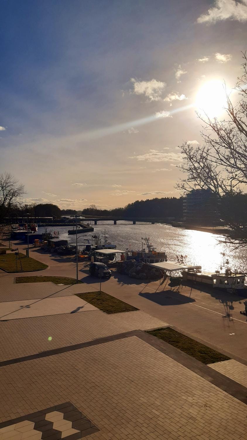 Apartament z widokiem na morze i port Apartment in West Pomeranian Voivodeship, Poland