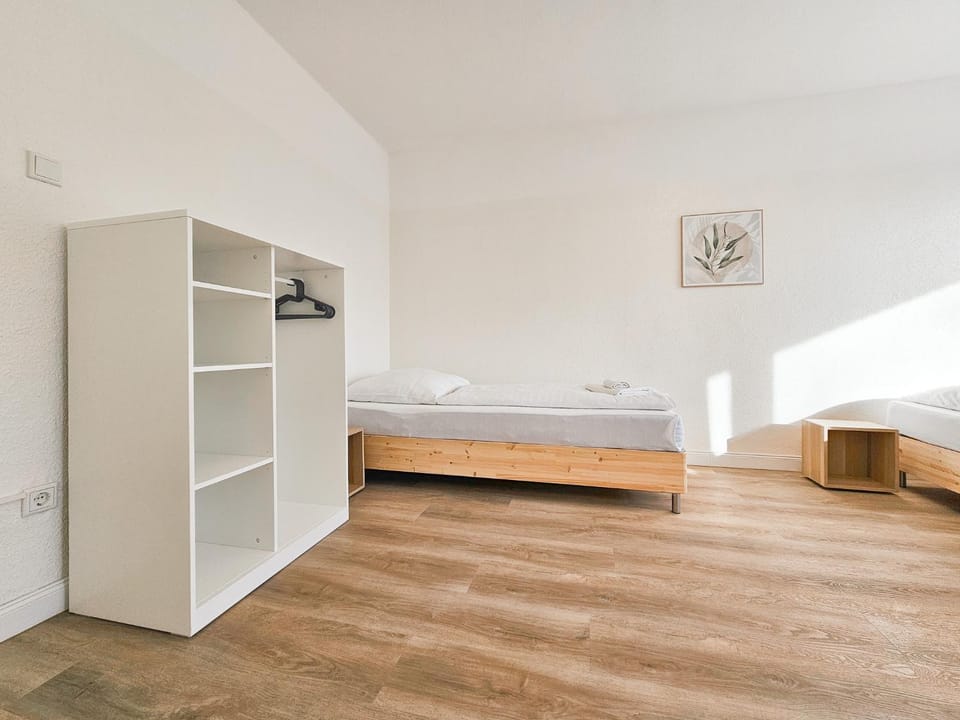 Bed, Photo of the whole room, Bedroom, wardrobe