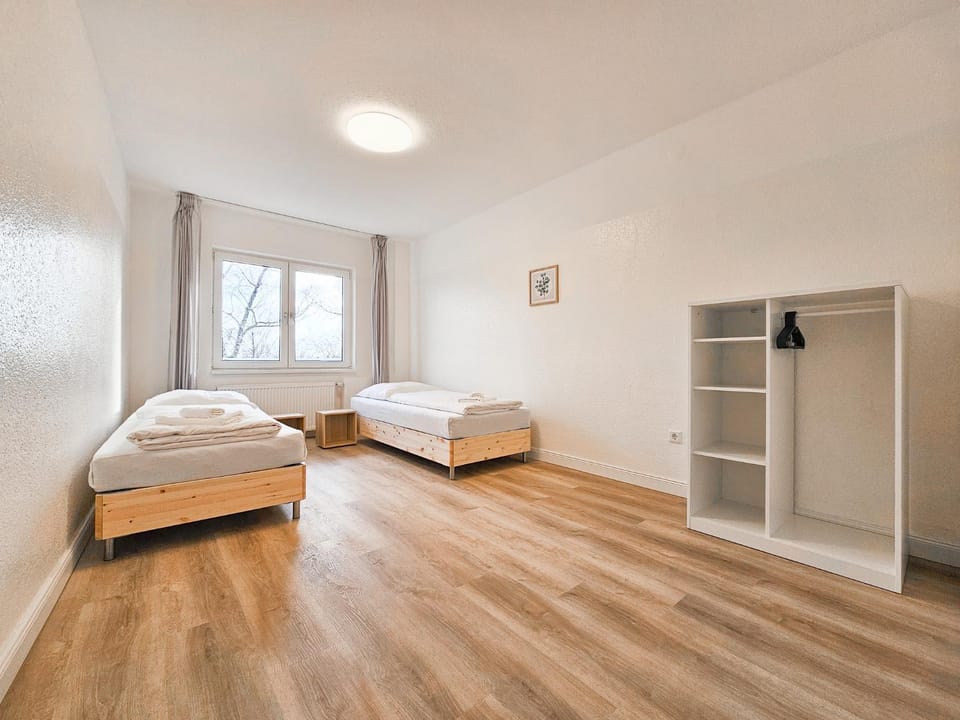 Bed, Photo of the whole room, Bedroom, wardrobe