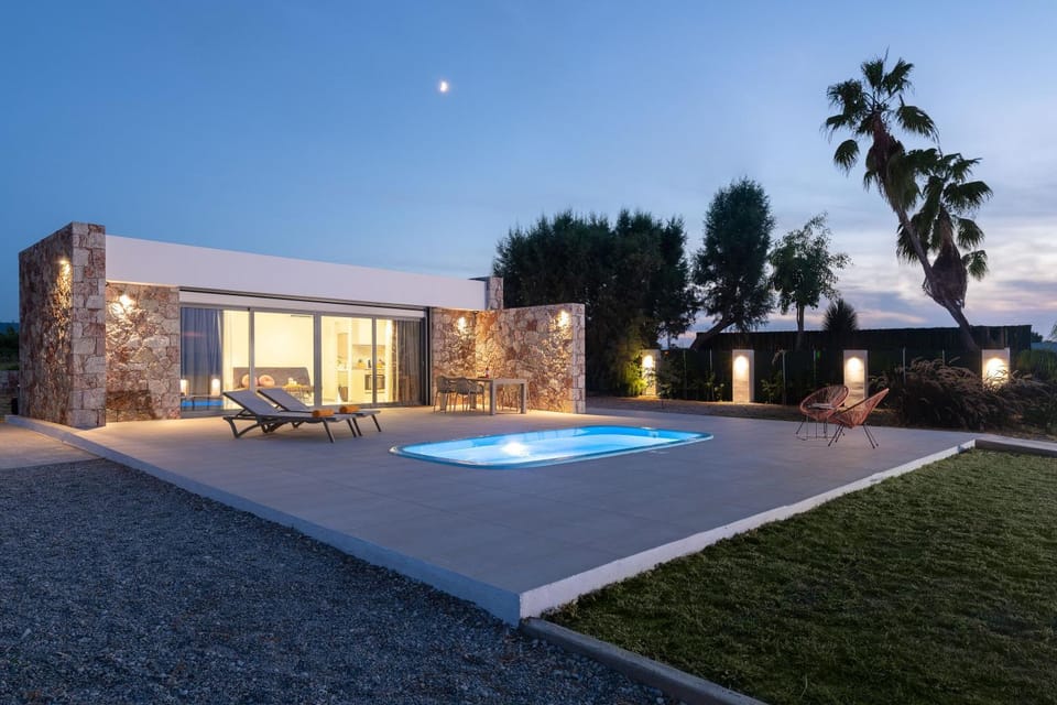 KYRA beachfront house in Theologos Rhodes Villa in Rhodes, Greece