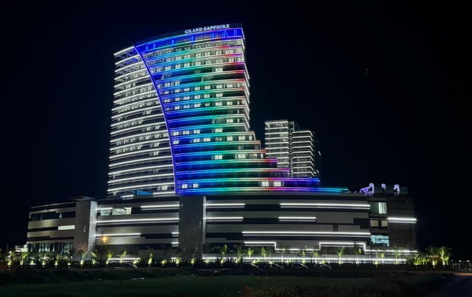 Property building, Night