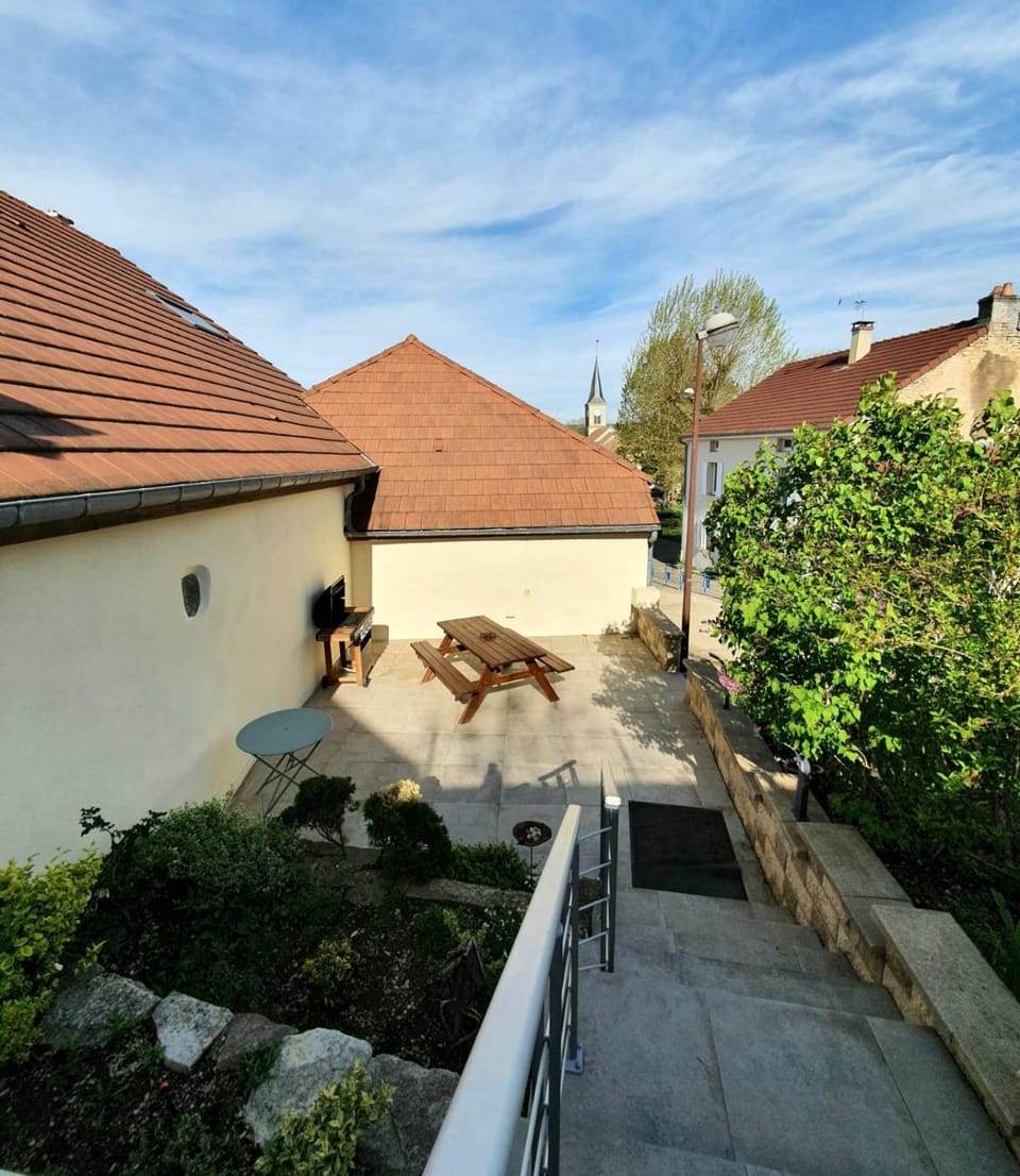 Patio, Spring, Garden view, Inner courtyard view