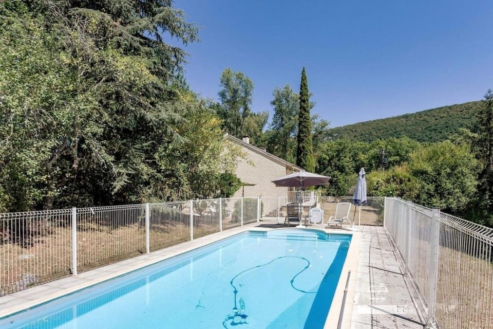Natural landscape, Pool view, Swimming pool