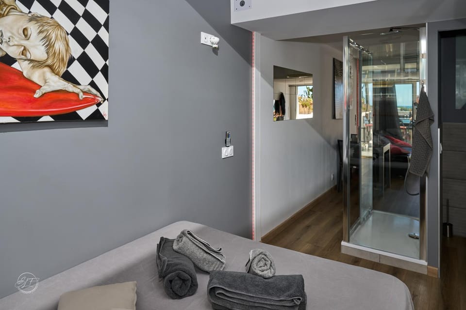 COURSIVES RED-LIGHT 107 Vue Mer Apartment in Agde
