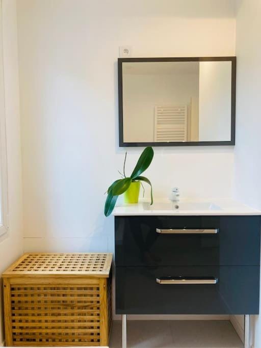 Bathroom, hair dresser