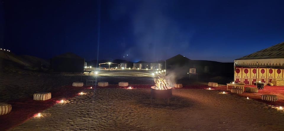 Erg Chigaga Torza Camp - Desert Glamping Luxury tent in Morocco