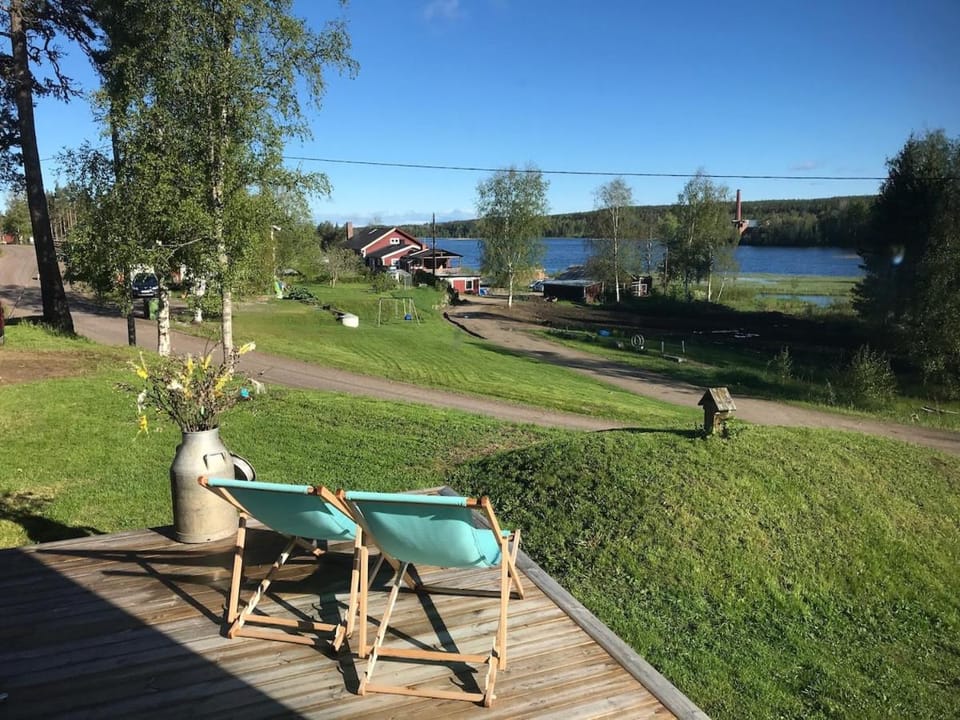 Natural landscape, Garden, Lake view