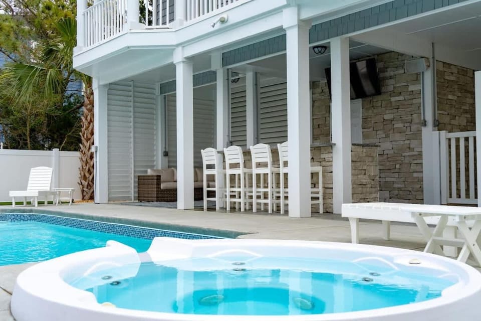 Heels in the Sand Brunswick Vacation Rentals Private Pool House in Ocean Isle Beach