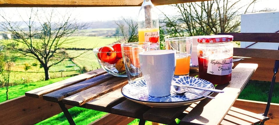 Patio, Natural landscape, View (from property/room), Breakfast