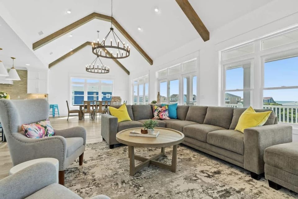 Livin` the Dream Brunswick Vacation Rentals Private heated pool House in Ocean Isle Beach