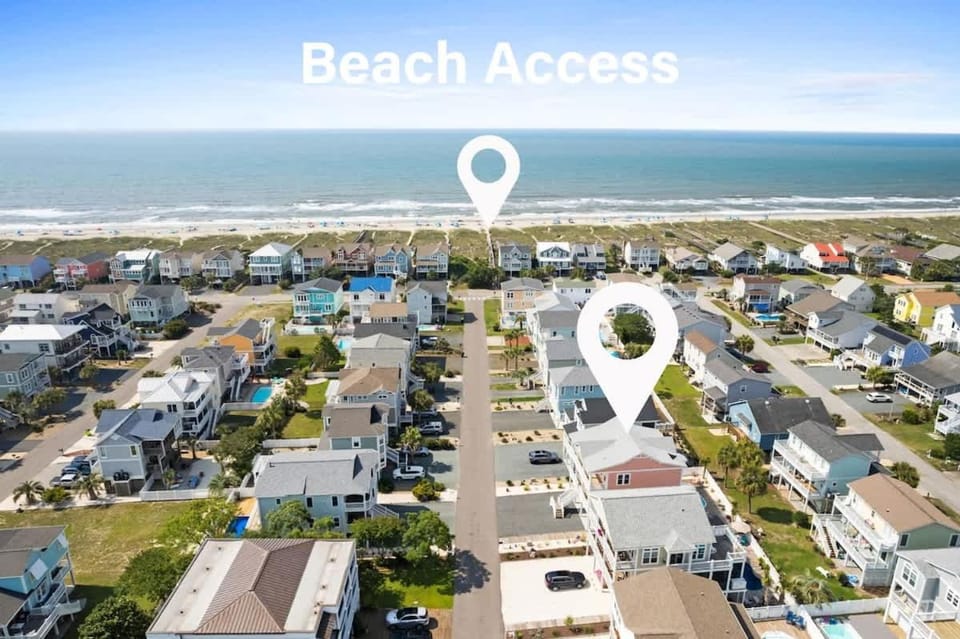 The Carlton Brunswick Vacation Rentals Private Pool and beach access House in Holden Beach