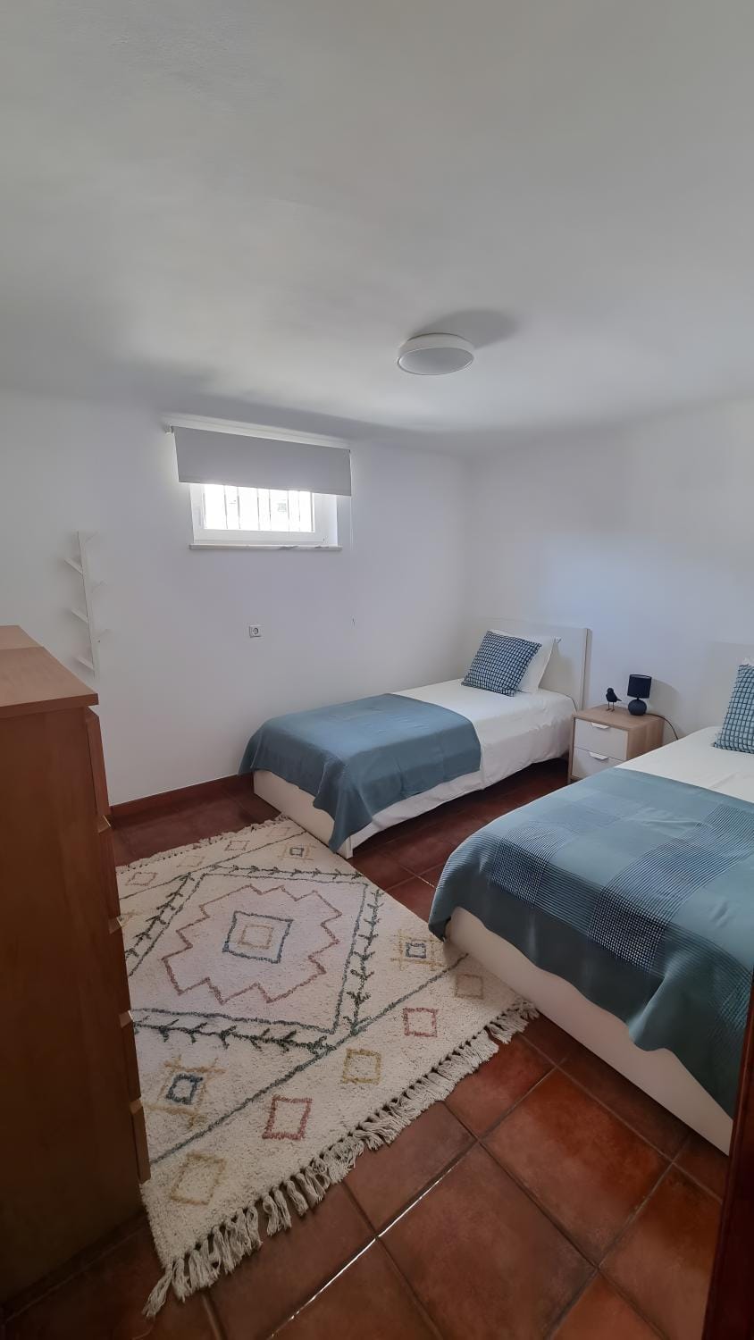 Property building, Living room, Bedroom