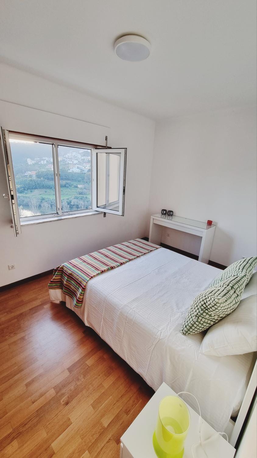 Property building, Living room, Bedroom