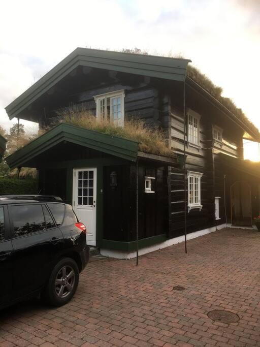 Tømmerhus nær Tusenfryd utenfor Oslo. Villa in Viken, Norway
