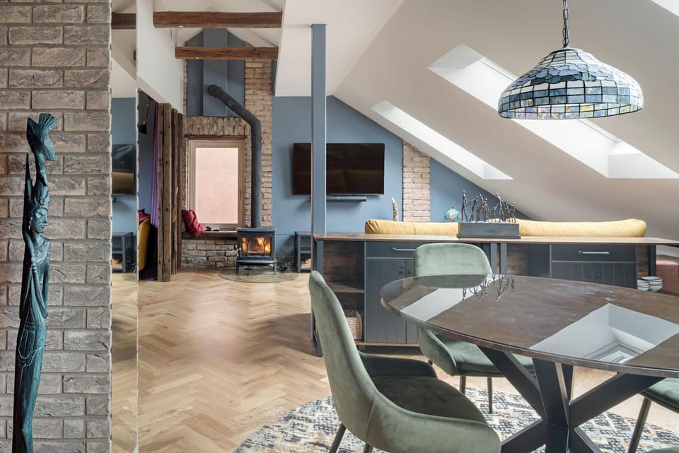 Cozy Penthouse Apartment in Vilnius