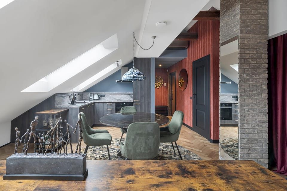 Cozy Penthouse Apartment in Vilnius