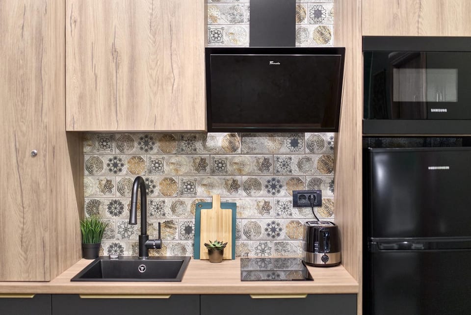 Kitchen or kitchenette, minibar, pet friendly, stove