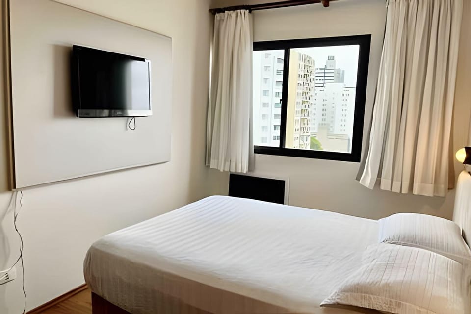 ENB1093 Ótimo Flat no Centro de SBC para até 4 pp Apartment in Santo André