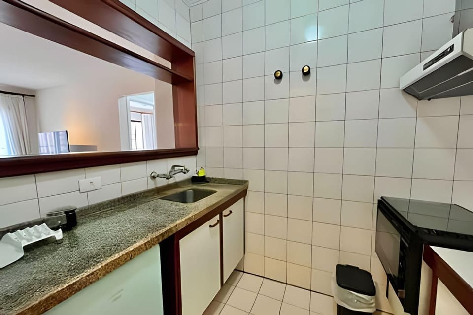 ENB1093 Ótimo Flat no Centro de SBC para até 4 pp Apartment in Santo André